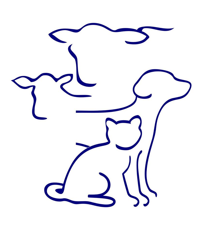 Hond Kat Vee Silhouet